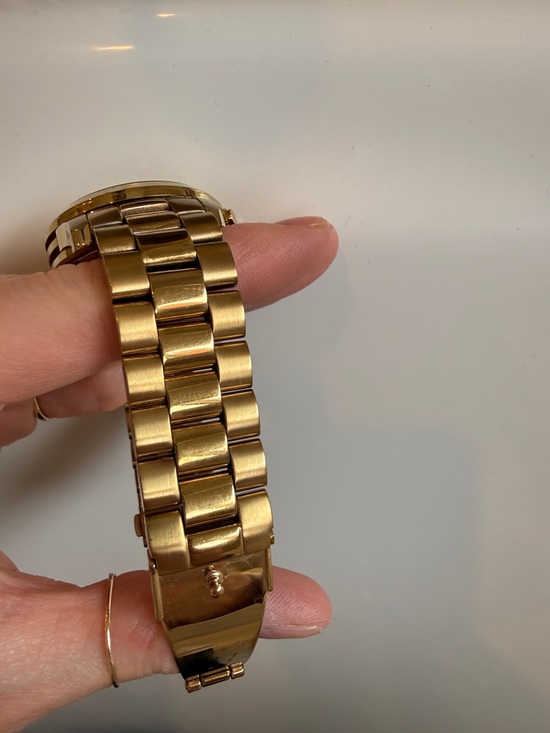 Michael Kors Gold Stainless Steel Link Chronograph Watch MK 5055 main image 4
